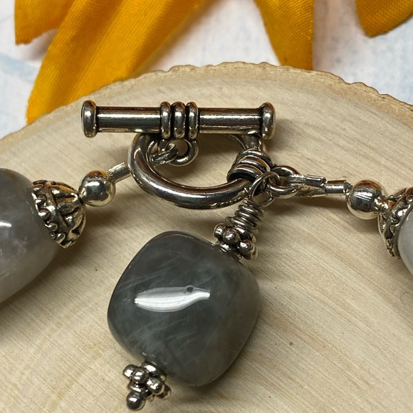 Large Size Jasper Nugget Bracelet - Picture 2 of 4